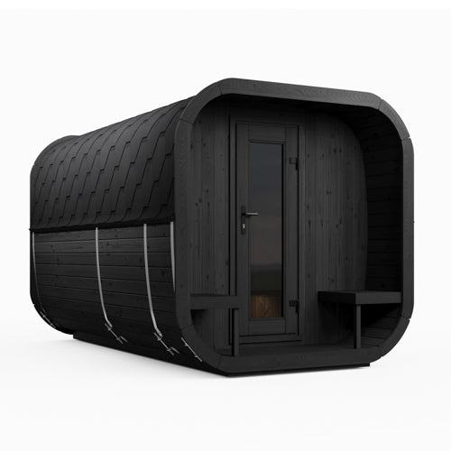 8 Person Outdoor Sauna - Model CL12GCP