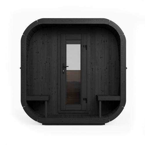 8 Person Outdoor Sauna - Model CL12GCP
