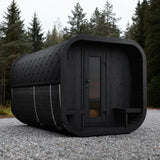 8 Person Outdoor Sauna - Model CL12GCP