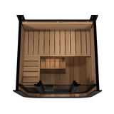 1-2 Person Outdoor Cube Sauna, CL3G, Öli Saunas