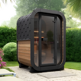 1-2 Person Outdoor Cube Sauna, CL3G, Öli Saunas