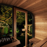 4 Person Outdoor Cube Sauna, CL5G, Öli Saunas