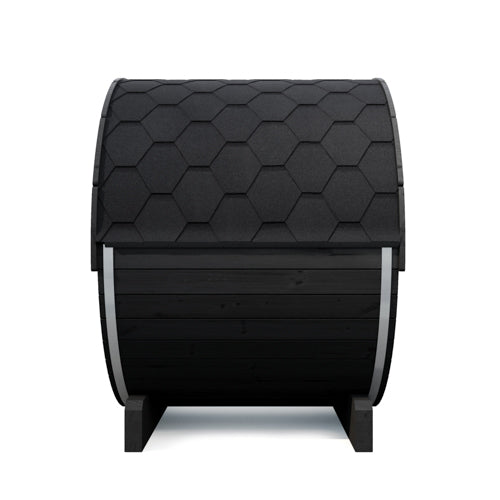 2 Person Barrel Sauna w/ Rear Window - E6W