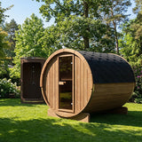 6 Person Barrel Sauna - E8