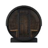 6 Person Barrel Sauna w/ Front Window - E8G