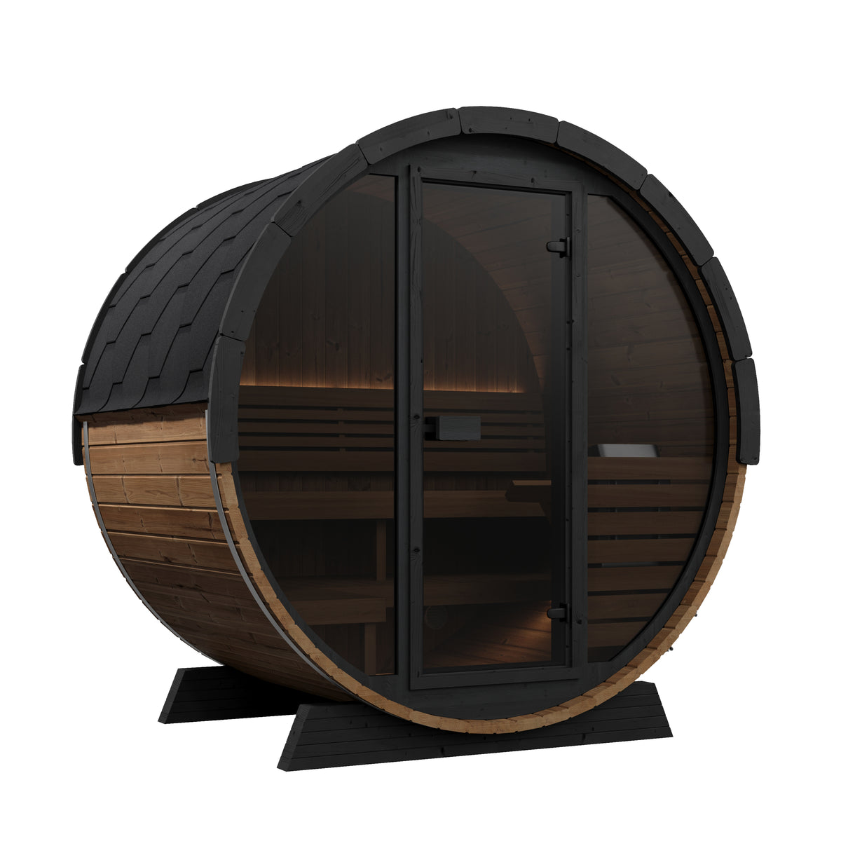 4 Person Barrel Sauna - EE6G