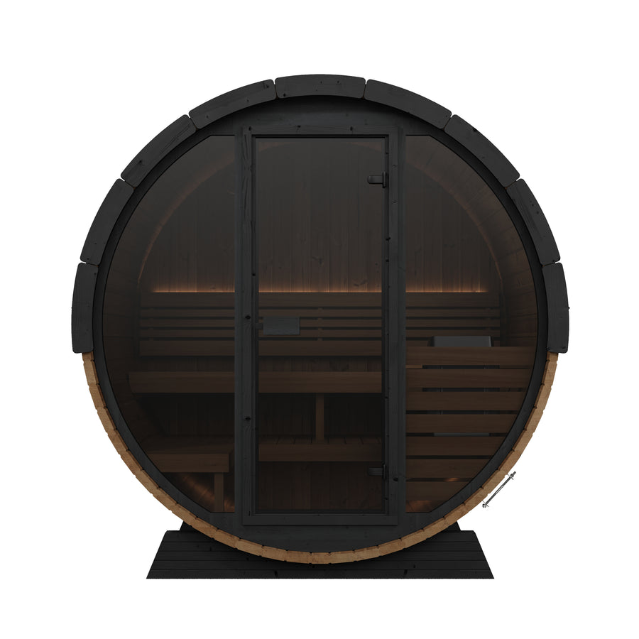 4 Person Barrel Sauna - EE6G