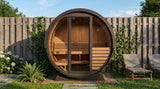 4 Person Barrel Sauna - EE6G