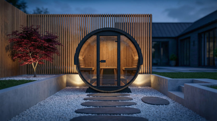 6 Person Barrel Sauna - EE8G