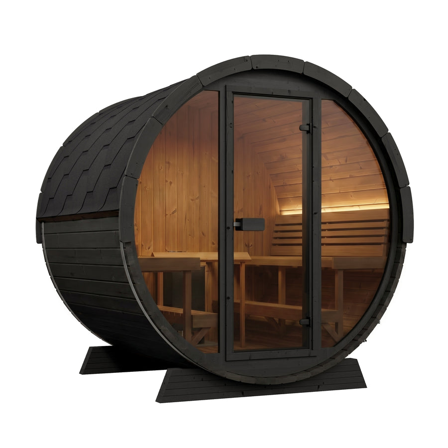 6 Person Barrel Sauna - EE8G