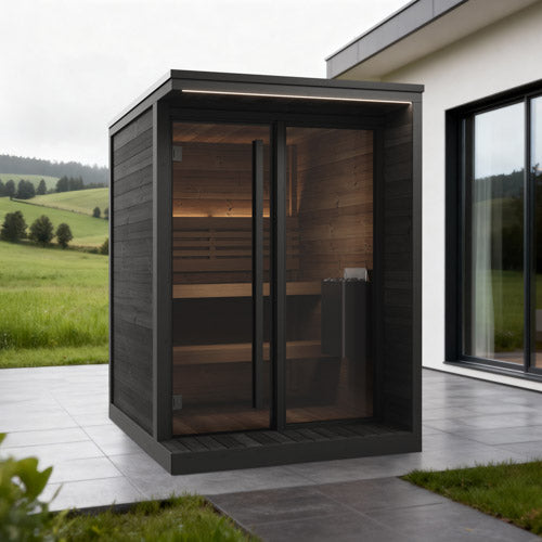 4 Person Outdoor Sauna - Model GL4