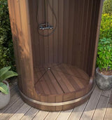 Barrel Outdoor Shower