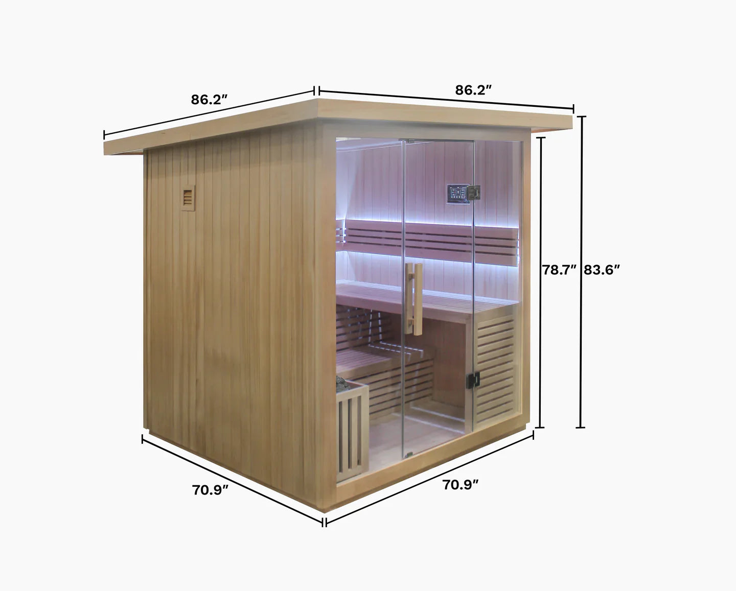 4 - 6 Person Sauna