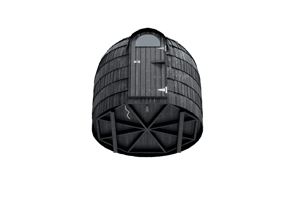 4 Person Outdoor Sauna - Iglucraft Single