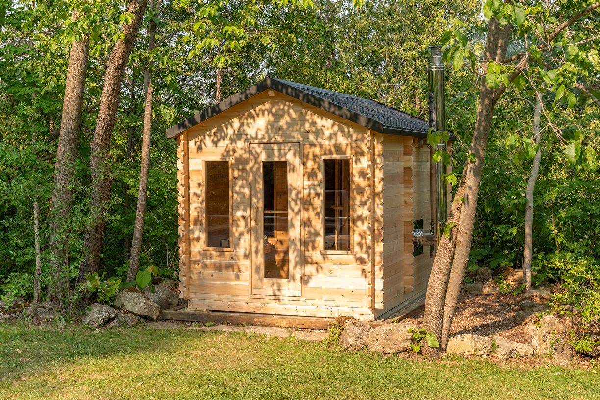 6 person cabin sauna