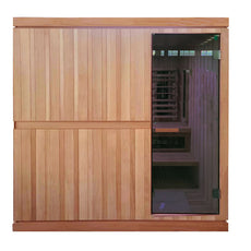 4 Person Infrared & Steam XL Sauna Combo 