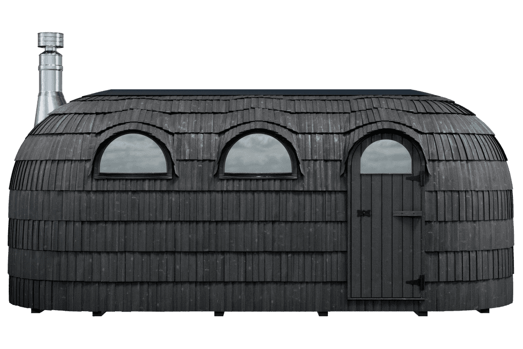 6 Person Outdoor Sauna - Iglucraft Triple