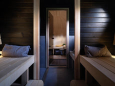 6 Person Outdoor Sauna - Iglucraft Triple