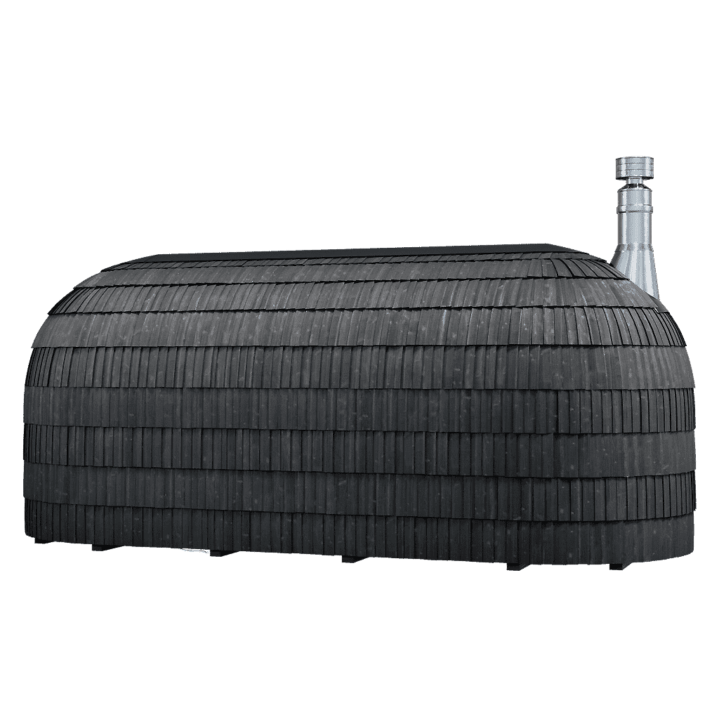 6 Person Outdoor Sauna - Iglucraft Triple