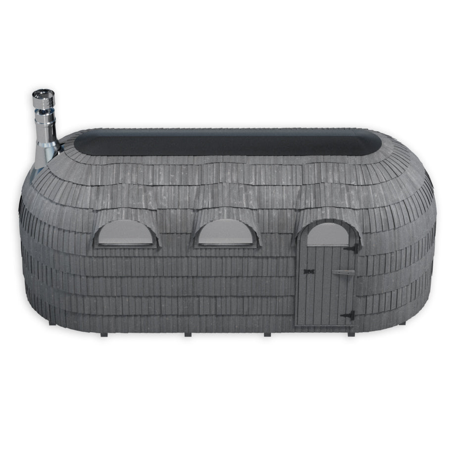 6 Person Outdoor Sauna - Iglucraft Triple