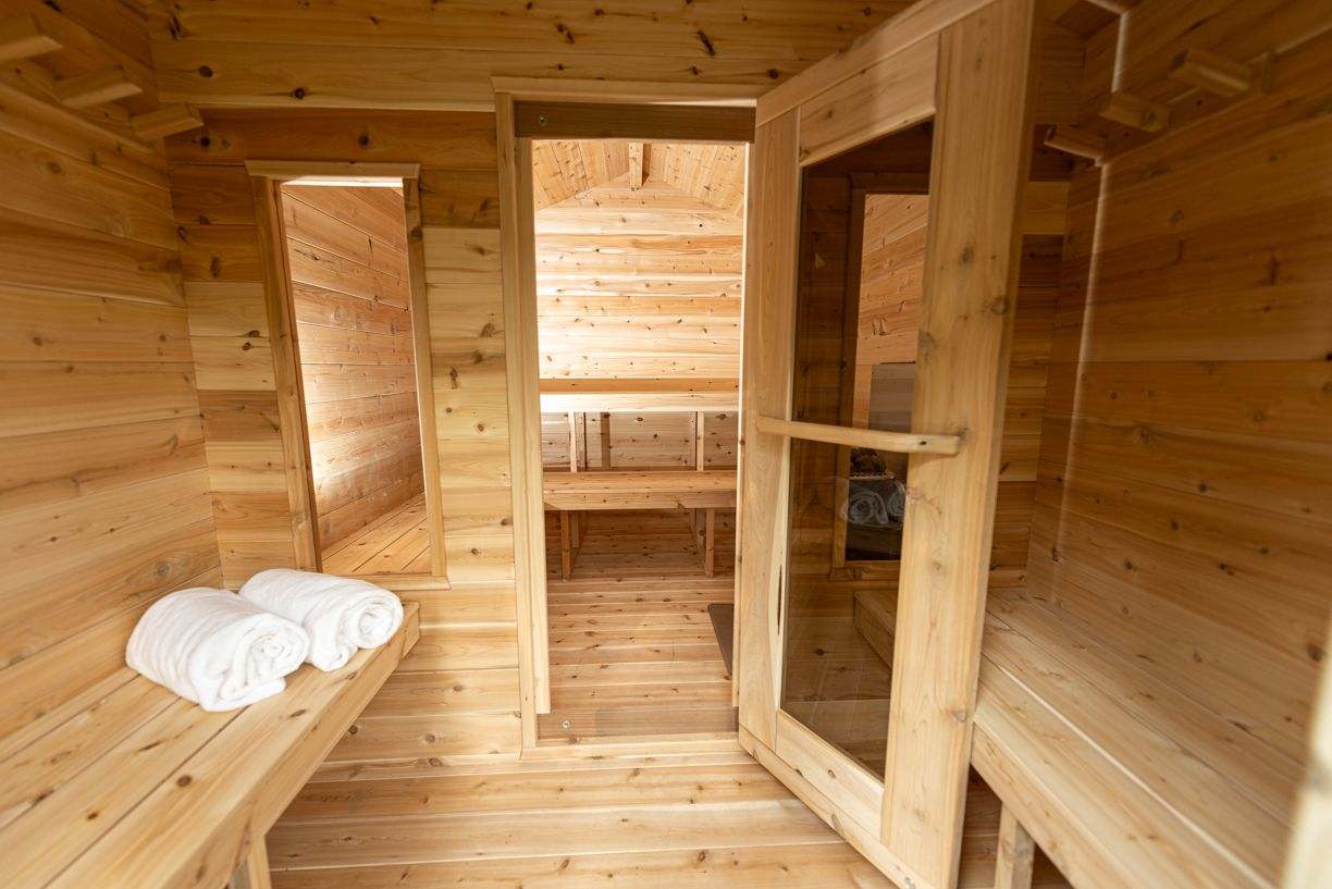 6 person cabin sauna