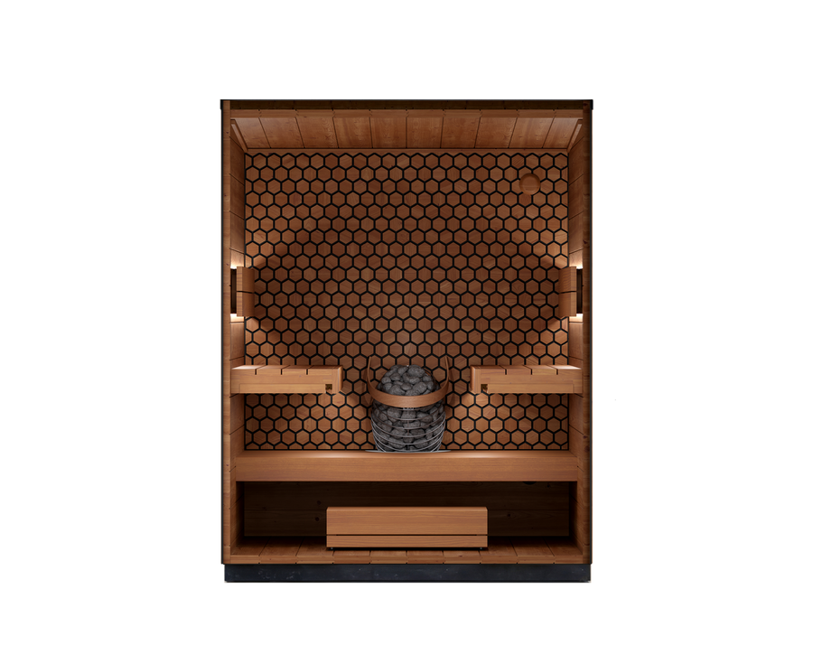 4 Person Outdoor Sauna - Leil® Viva 180
