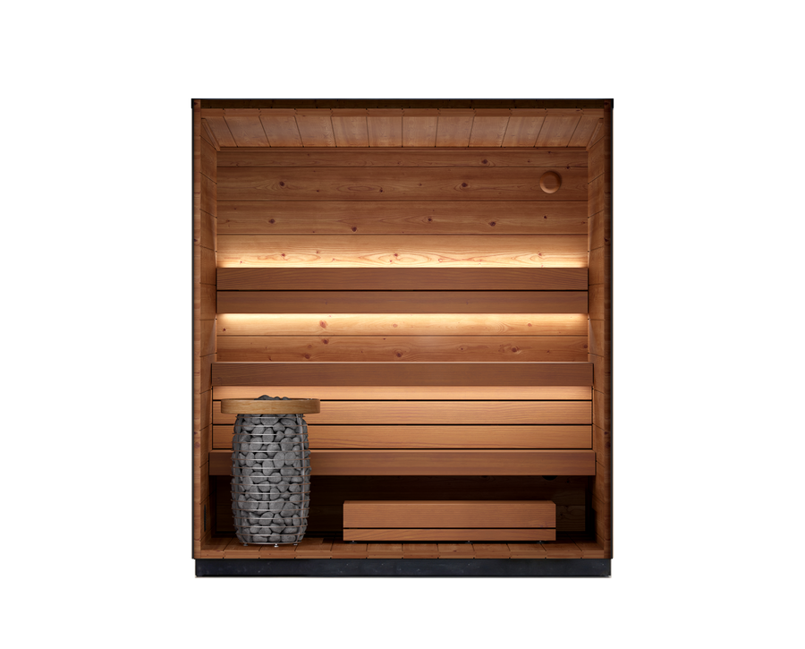 3 Person Outdoor Sauna - Leil® Viva 210