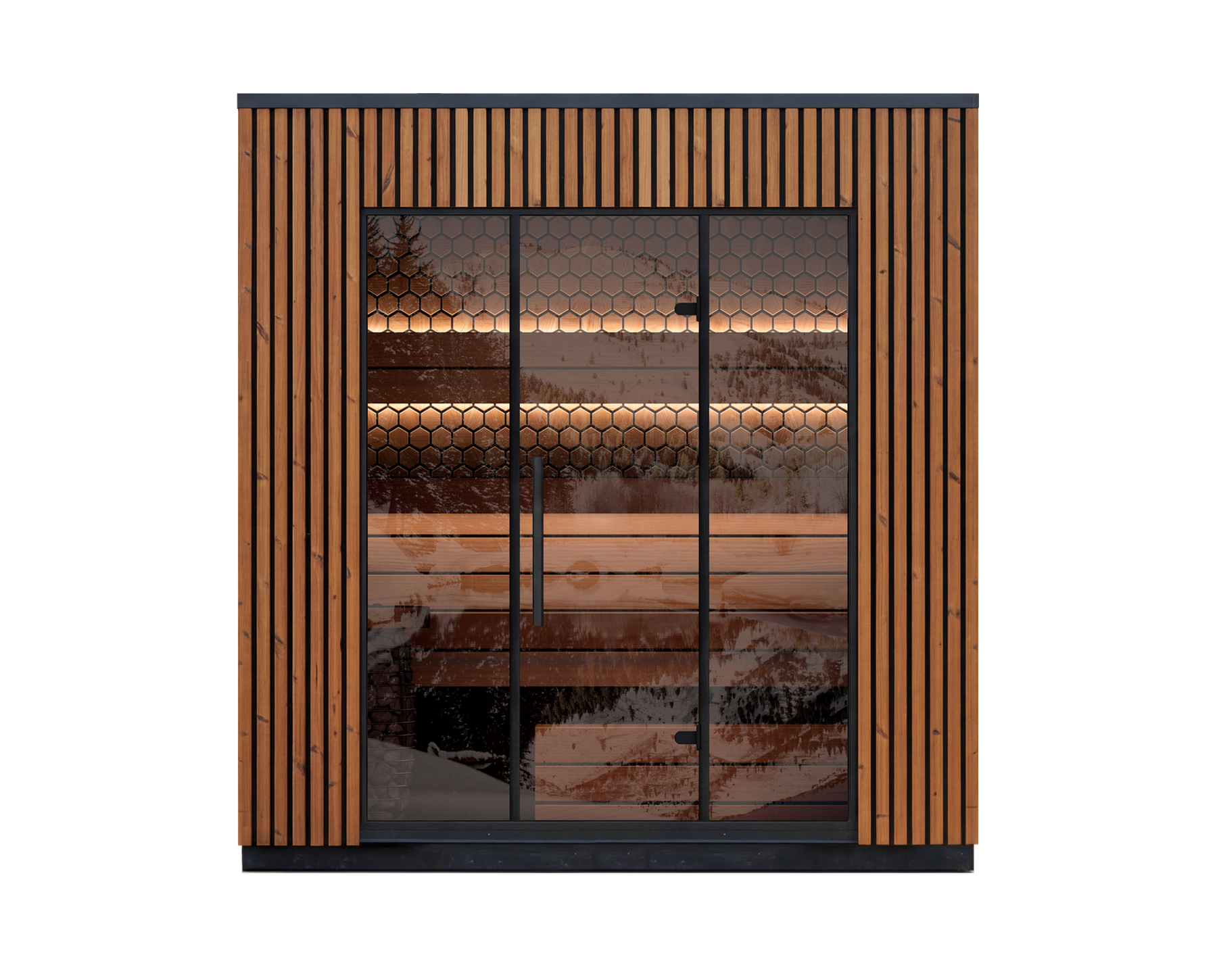 4 Person Outdoor Sauna - Leil® Viva 250