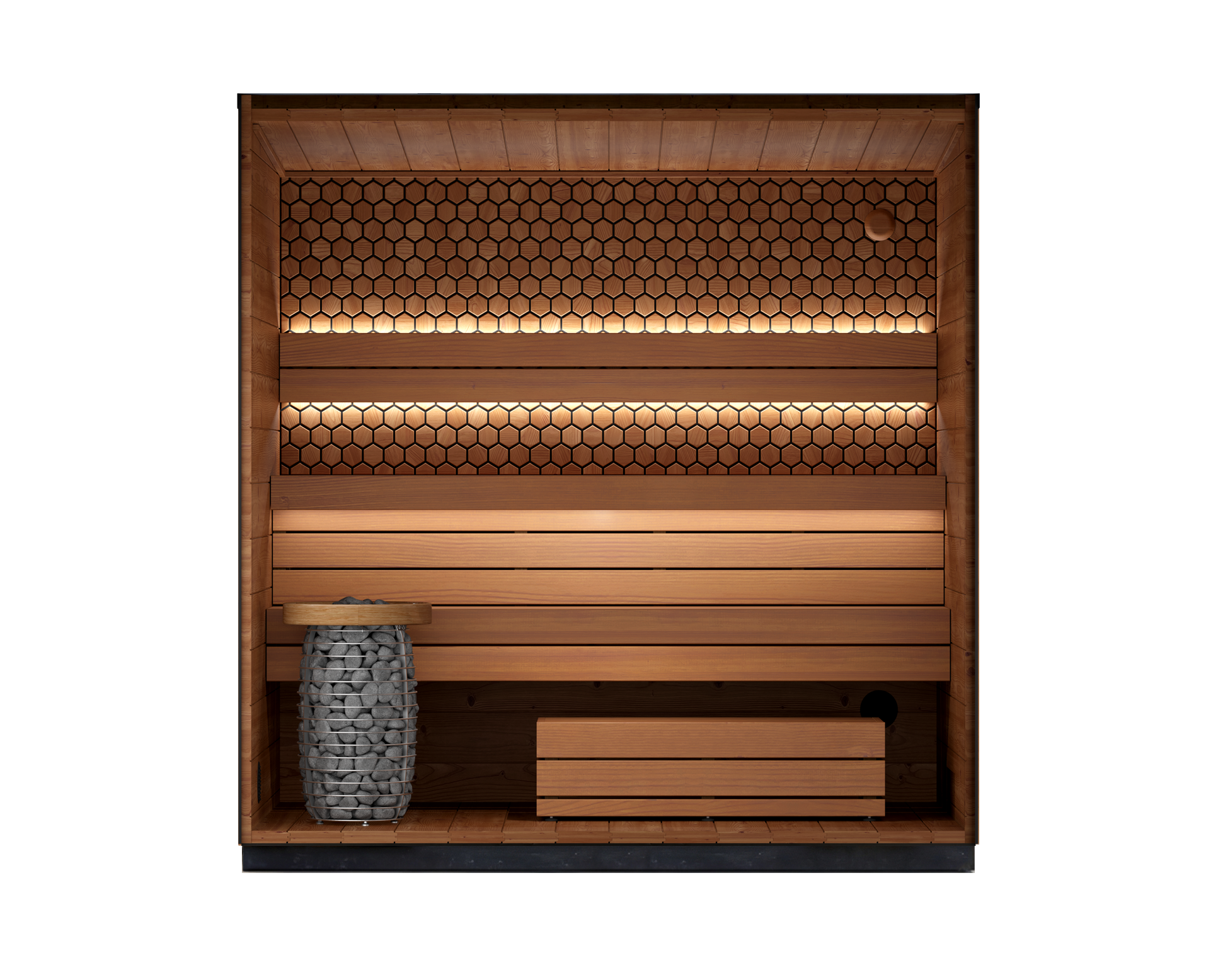 4 Person Outdoor Sauna - Leil® Viva 250