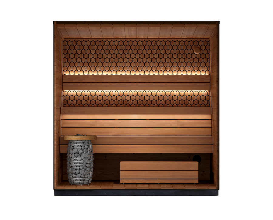 4 Person Outdoor Sauna - Leil® Viva 250