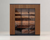 4 Person Outdoor Sauna - Leil® Viva 250