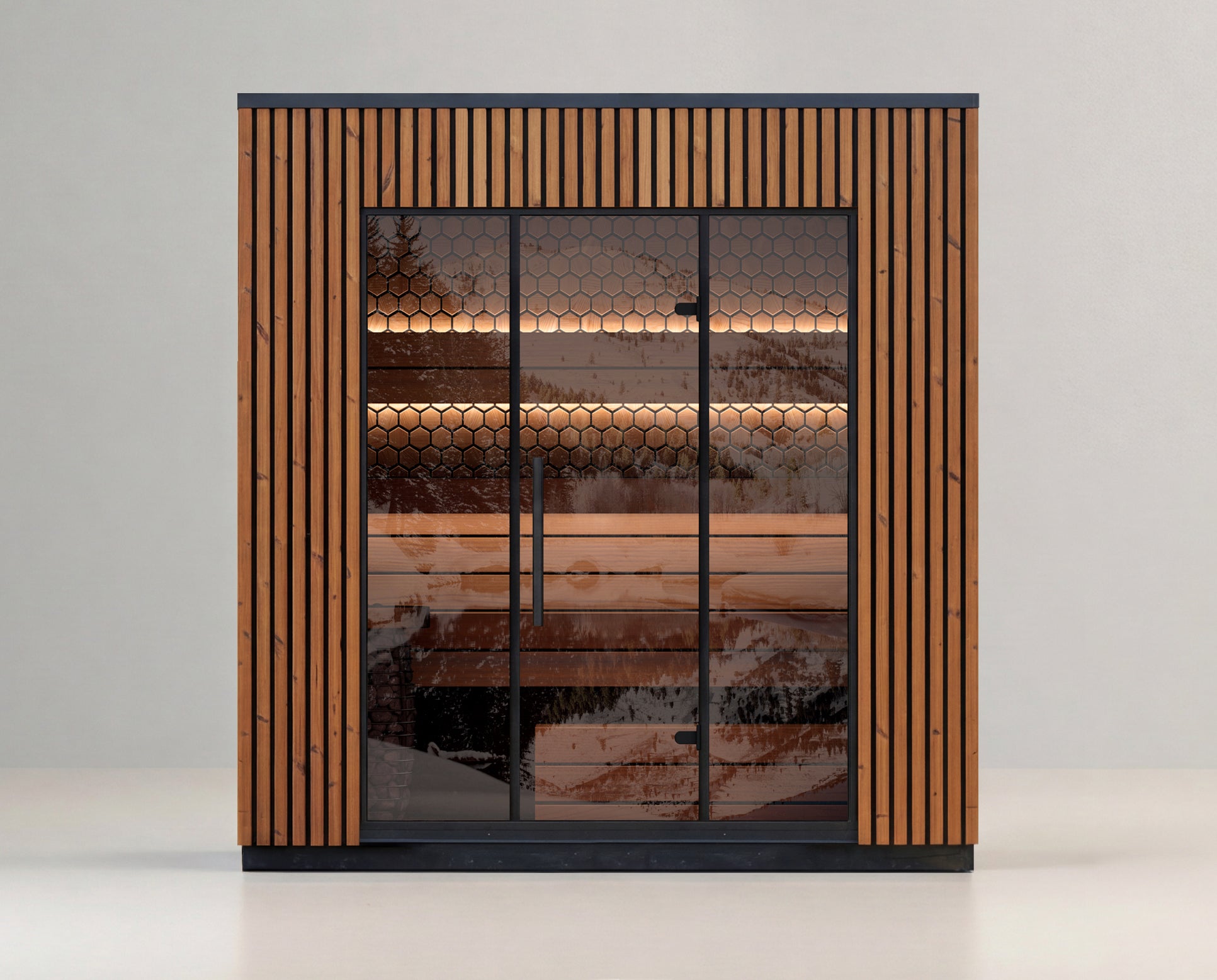 4 Person Outdoor Sauna - Leil® Viva 250