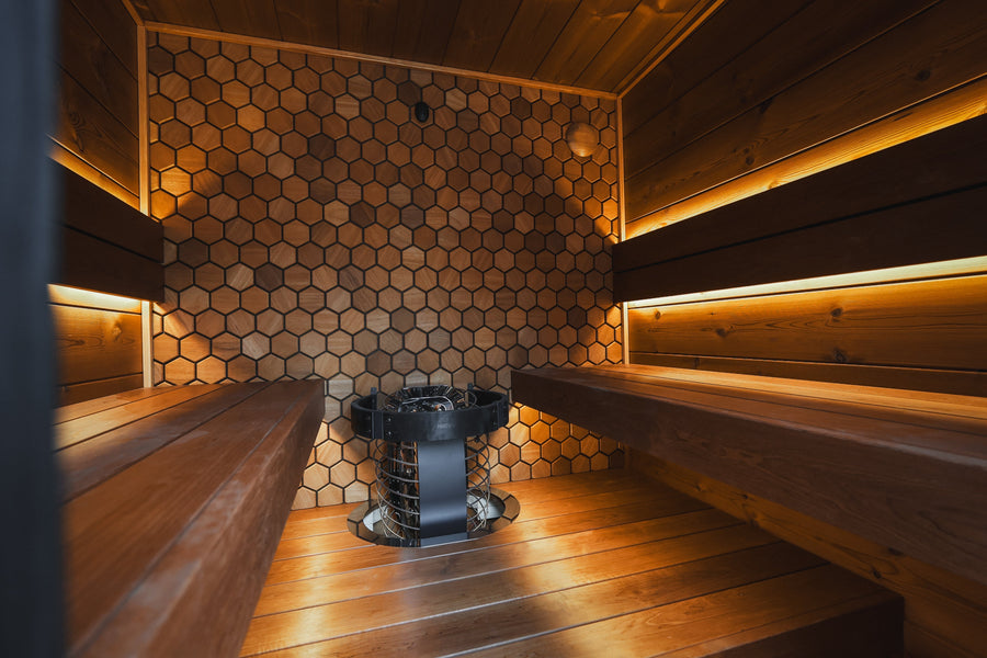 4 Person Outdoor Sauna - Leil® Viva 180
