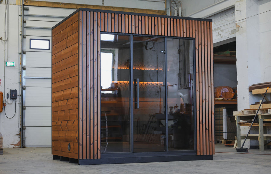 4 Person Outdoor Sauna - Leil® Viva 250