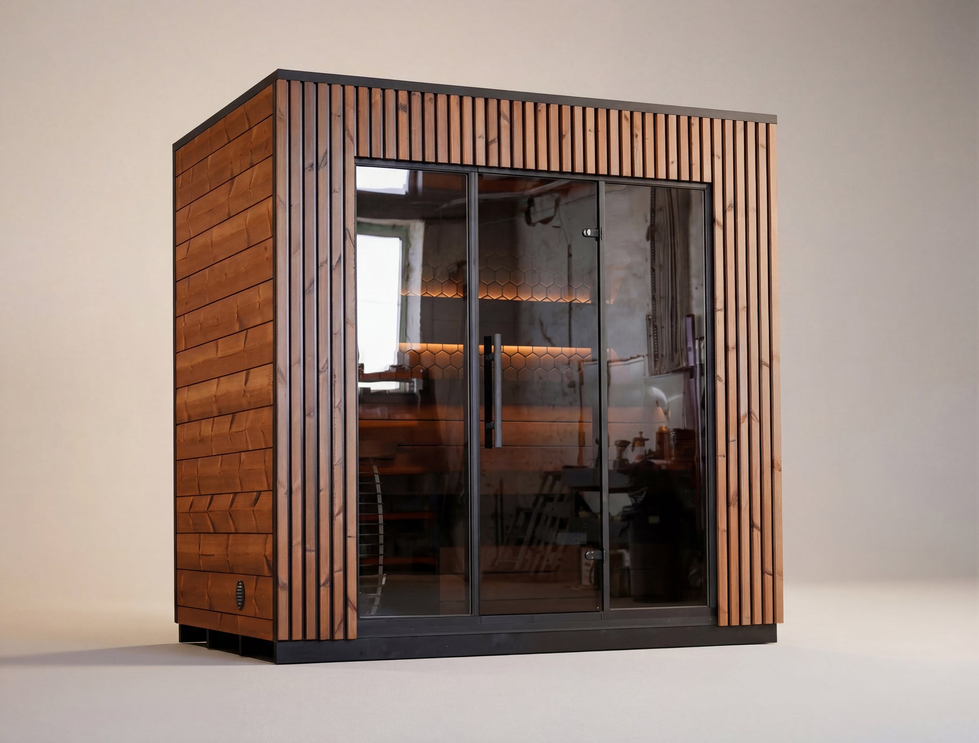 4 Person Outdoor Sauna - Leil® Viva 250