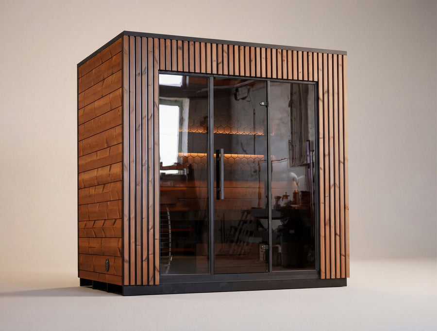 4 Person Outdoor Sauna - Leil® Viva 250