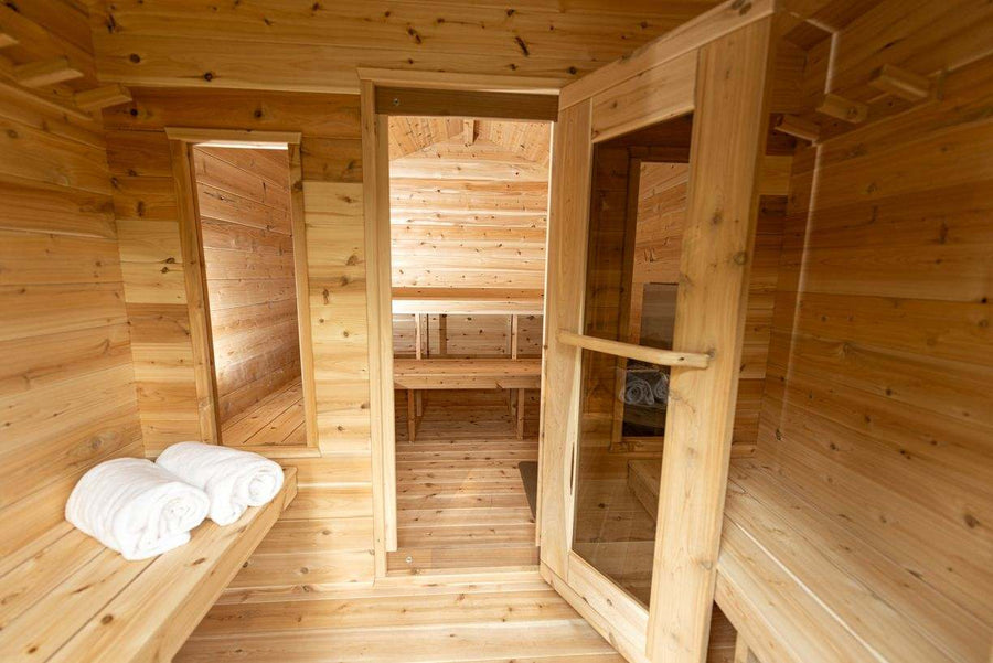 6 person cabin sauna