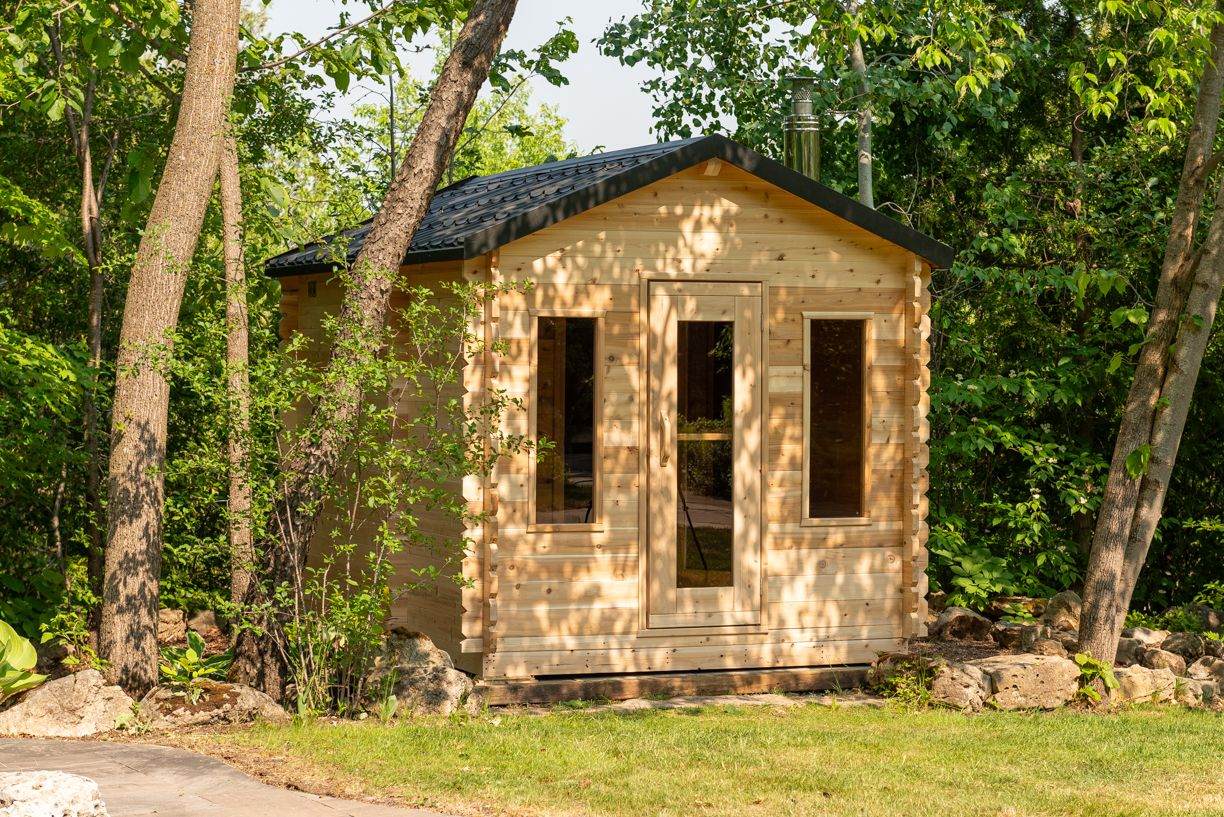 6 person cabin sauna