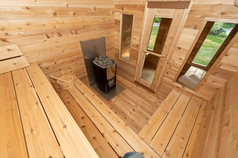 6 person cabin sauna