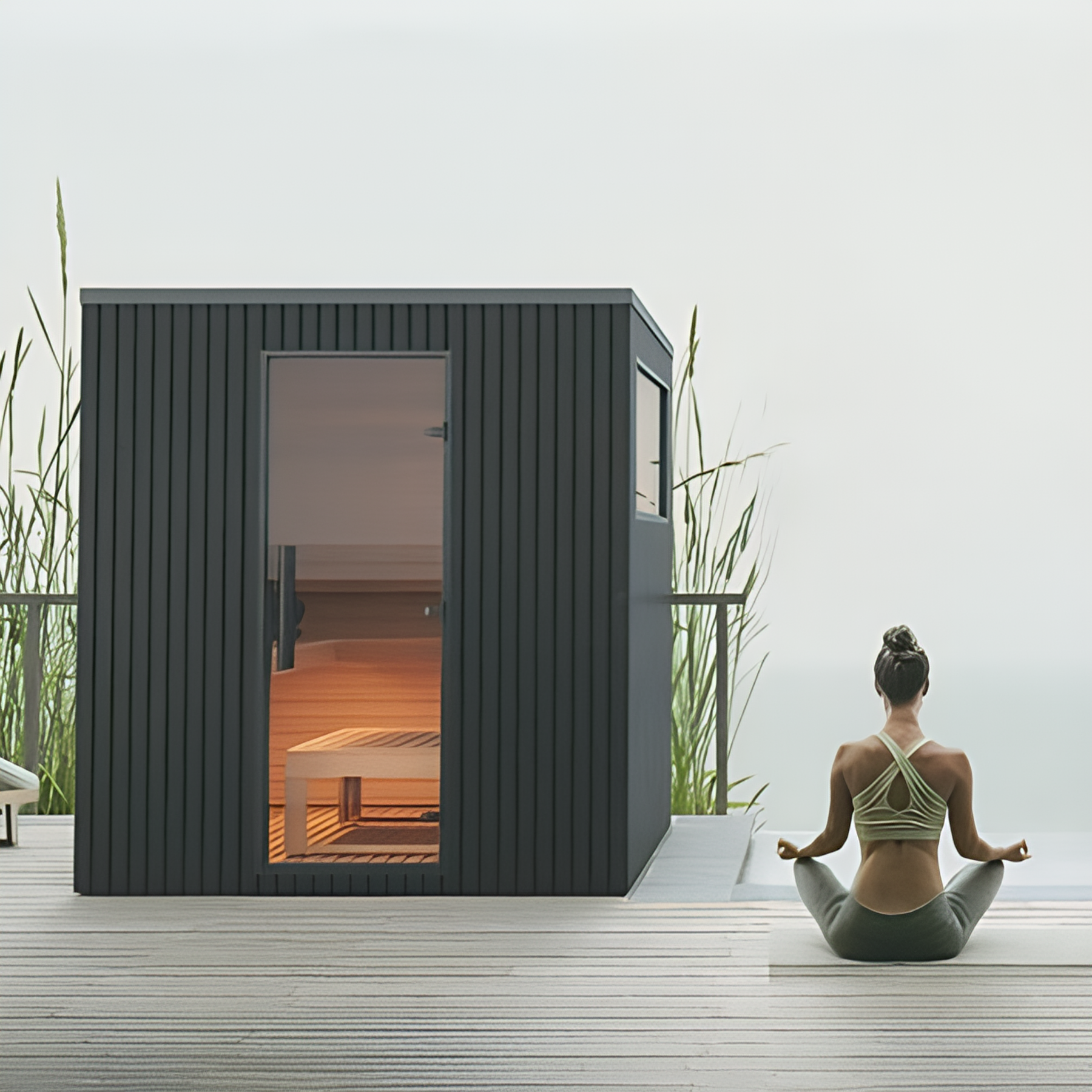 6 Person Outdoor Sauna