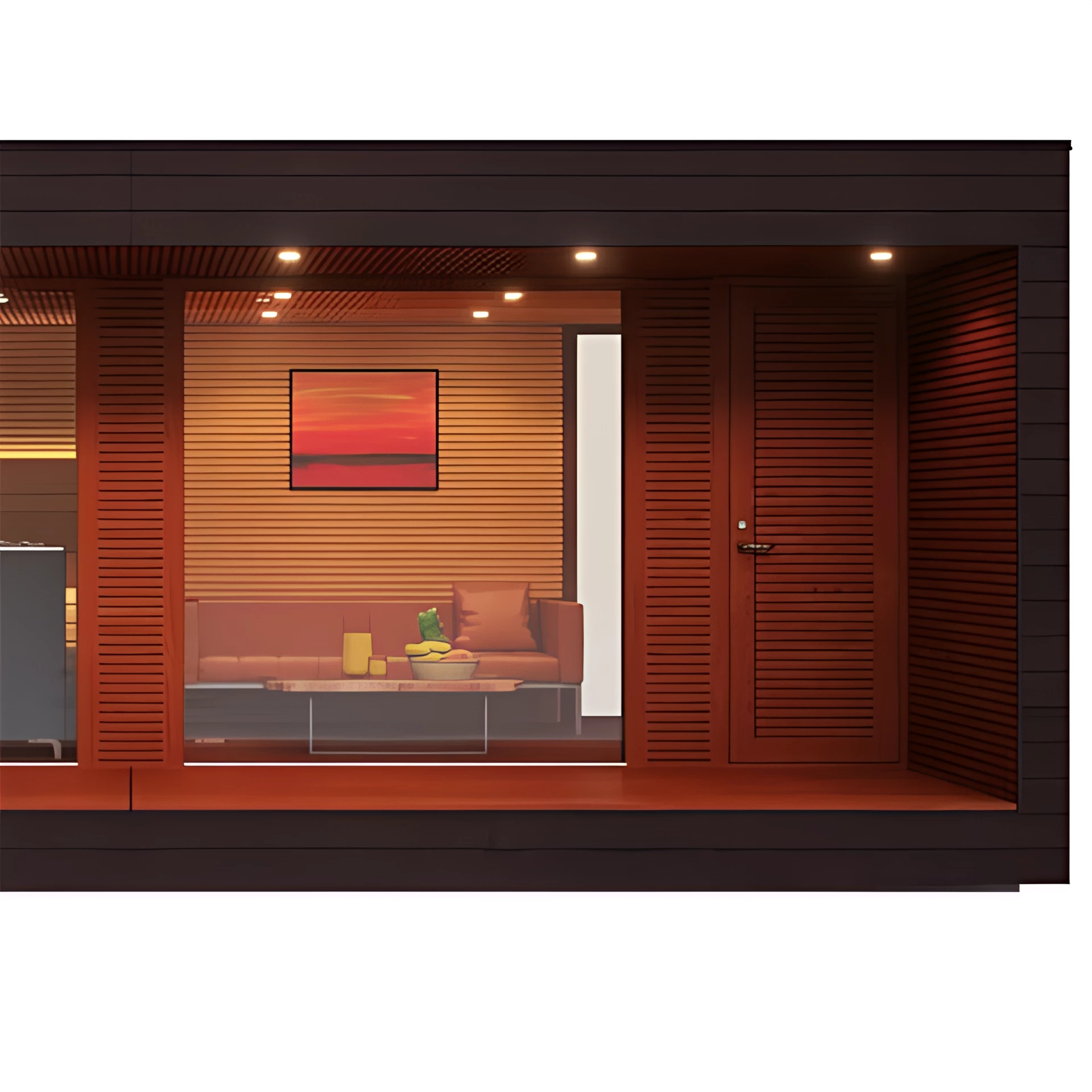 5 Person Outdoor Auroom Natura Lounge Cabin