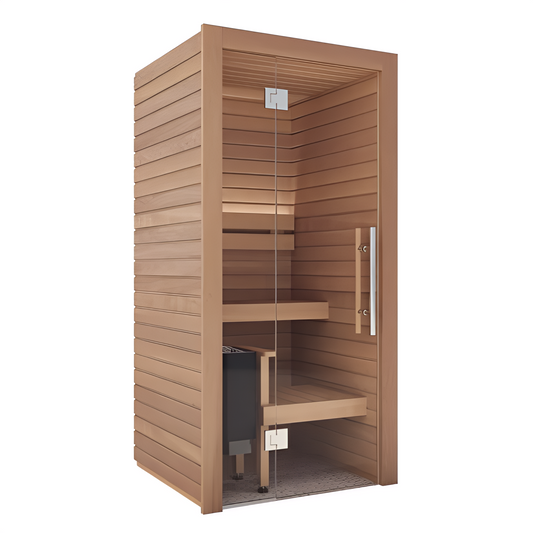 1 Person Indoor Auroom Cala Glass Mini - Thermo Aspen