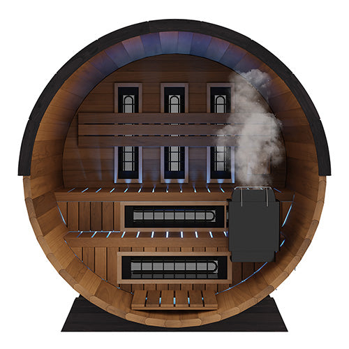 4 Person Hybrid Sauna - FD-6 (Cedar)