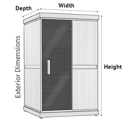 2 Person Infrared Sauna