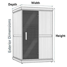 2 Person Infrared Sauna