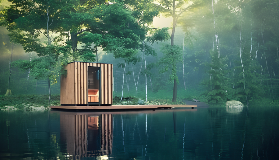 6 Person Outdoor Sauna