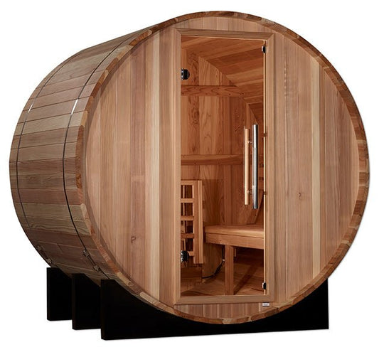 2 person barrel sauna