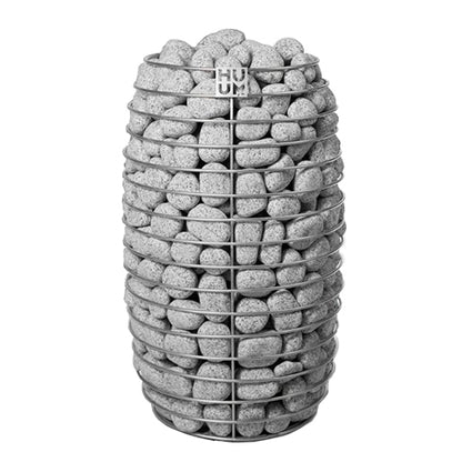 HUUM Hive Mini 10.6kW Heater, HUUM UKU Wi-Fi Control, and Stones