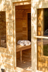6 person cabin sauna