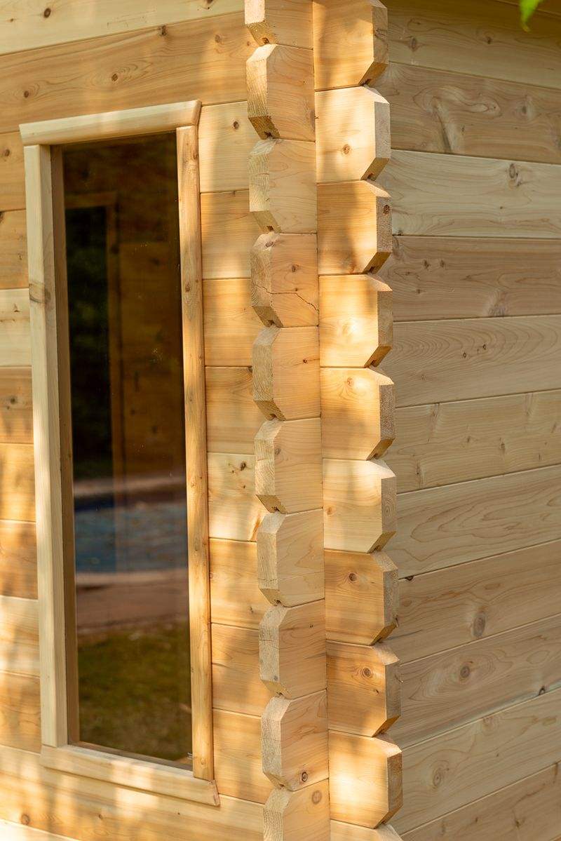 6 person cabin sauna